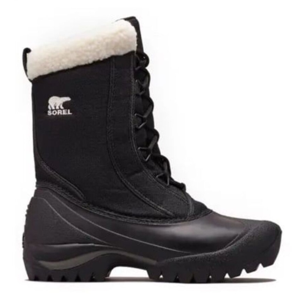 Sorel Women's Black and White Winter Boots sz 7